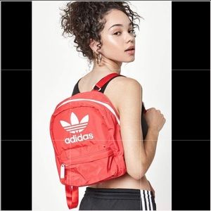 ❤️🌟Host Pick ⭐️❤️Adidas red satin backpack NWT mini